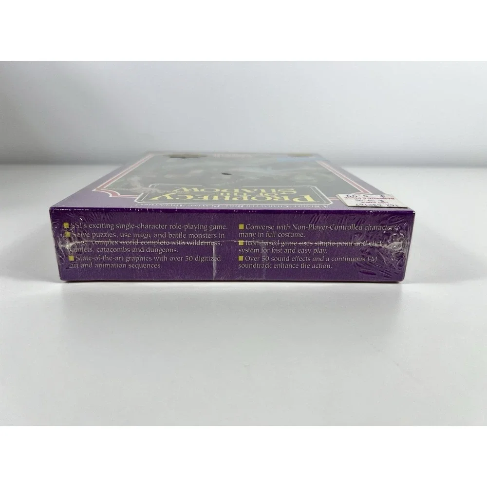Prophecy of the Shadow (PC, DOS, 1992) SEALED Rare